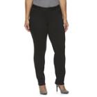 Plus Size Rhythm In Blues Skinny Jeans, Women's, Size: 14 W, Black