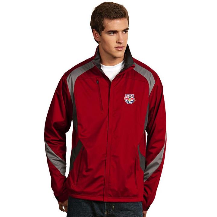 Men's Antigua New York Red Bulls Tempest Desert Dry Xtra-lite Performance Jacket, Size: Xl, Dark Red