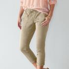 Women's Sonoma Goods For Life&trade; Pull-on Utility Capris, Size: 10, Light Grey