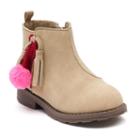 Carter's Olinda Toddler Girls' Ankle Boots, Size: 10 T, Beig/green (beig/khaki)