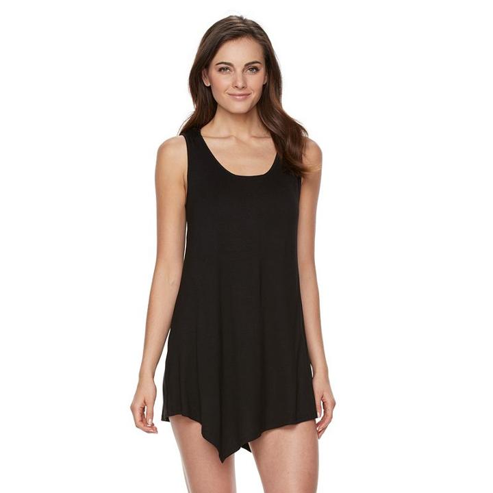 Women's Apt. 9 Sleeveless Crochet Trim Dress, Size: Large, Ovrfl Oth
