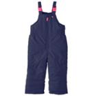 Toddler Girl Carter's Solid Bib Snow Pants, Size: 2t, Blue (navy)