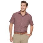 Big & Tall Van Heusen Air Classic-fit Poplin Button-down Shirt, Men's, Size: Xl Tall, Dark Red