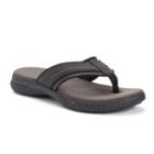 Croft & Barrow&reg; Men's Ortholite Flip-flop Sandals, Size: Medium (11), Black