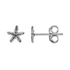 Itsy Bitsy Sterling Silver Starfish Stud Earrings, Women's
