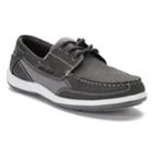 Croft & Barrow&reg; Waltz Men's Ortholite Boat Shoes, Size: 11 Wide, Grey