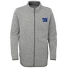 Boys 8-20 New York Giants Lima Fleece Jacket, Size: S 8, Grey