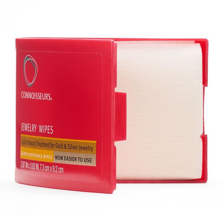 Connoisseurs Jewelry Wipes, Red