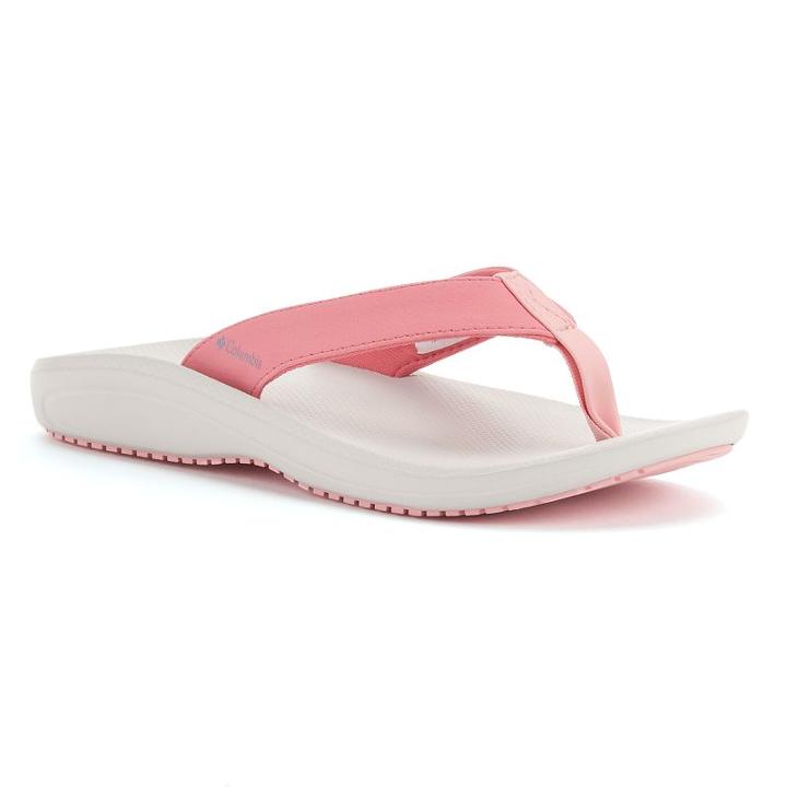 Columbia Barraca Women's Flip Flops, Size: 9, Med Pink