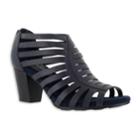 Easy Street Dreamer Women's High Heel Sandals, Size: 12 Wide, Blue (navy)