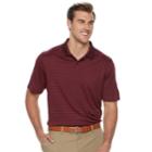 Big & Tall Croft & Barrow&reg; Cool & Dry Classic-fit Striped Performance Polo, Men's, Size: 4xb, Red