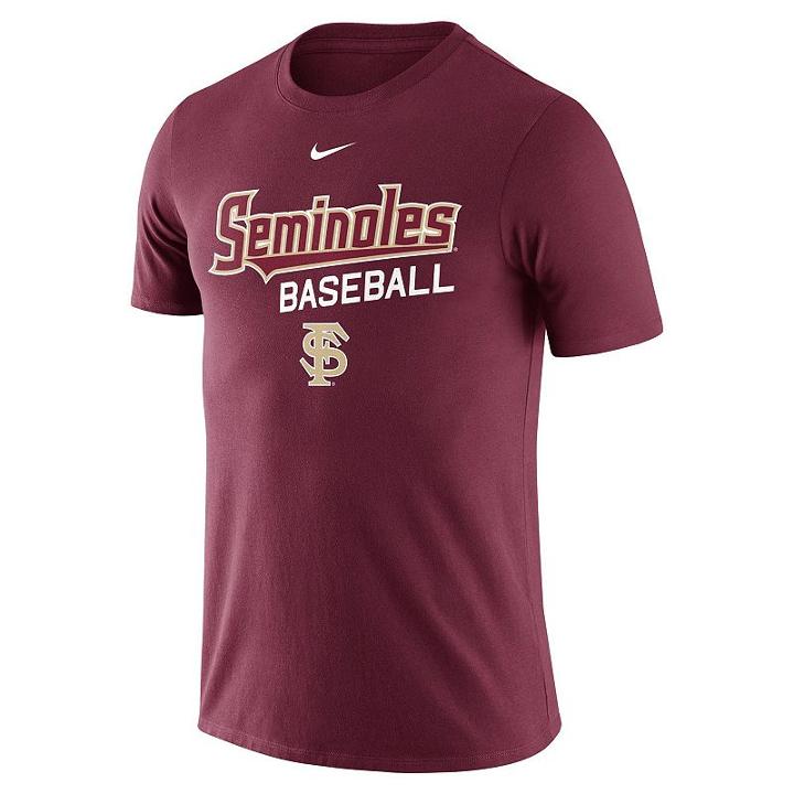 Men's Nike Florida State Seminoles Baseball Tee, Size: Xxl, Ovrfl Oth
