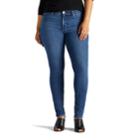 Plus Size Lee Rebound Slim Fit Skinny Jeans, Women's, Size: 18w T/l, Dark Blue