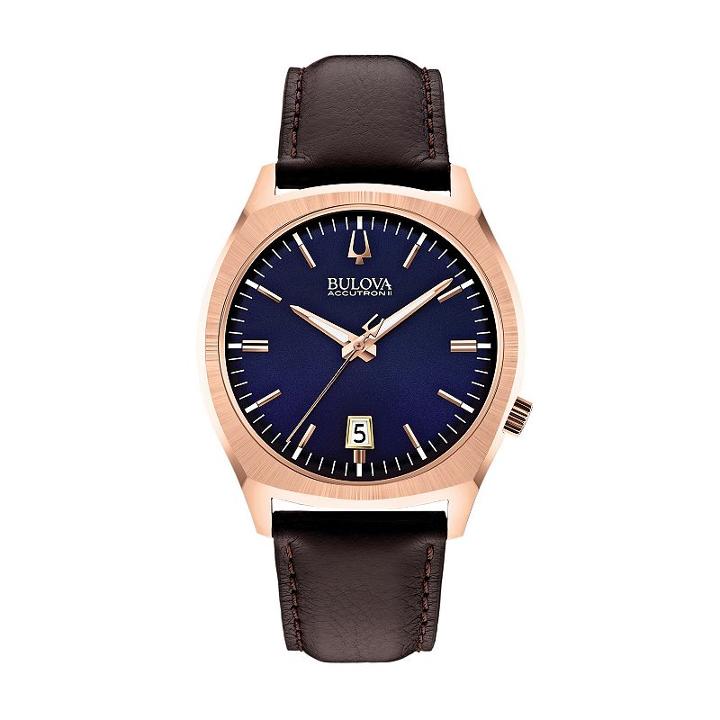 Bulova Men's Accutron Ii Leather Watch