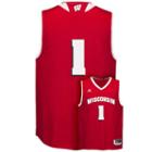 Men's Adidas Wisconsin Badgers Replica Basketball Jersey, Size: Xxl, Red