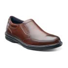 Nunn Bush Madison St. Men's Moc Toe Slip-on Dress Shoes, Size: Medium (9), Red/coppr (rust/coppr)