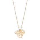 Dana Buchman Openwork Flower Pendant Necklace, Women's, Gold