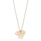 Dana Buchman Openwork Flower Pendant Necklace, Women's, Gold