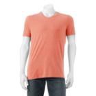 Big & Tall Urban Pipeline&reg; Ultimate V-neck Fashion Tee, Men's, Size: Xl Tall, Lt Orange