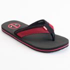 Men's Graphic Flip-flops, Size: Xl, Black