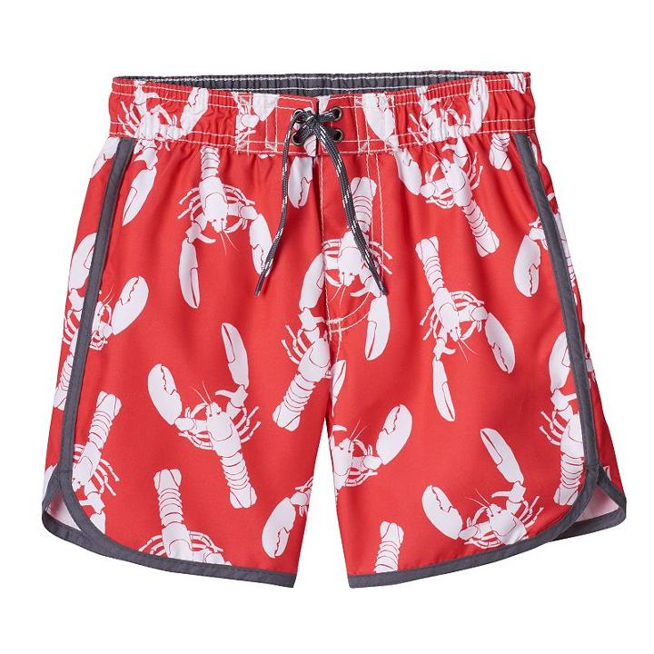 Boys 4-7 Carter's Lobster Swim Trunks, Boy's, Size: 5, Red