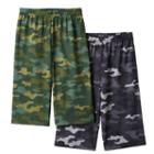 Boys 4-16 Up-late 2-pack Camouflage Sleep Shorts, Boy's, Size: 6-8, Multicolor