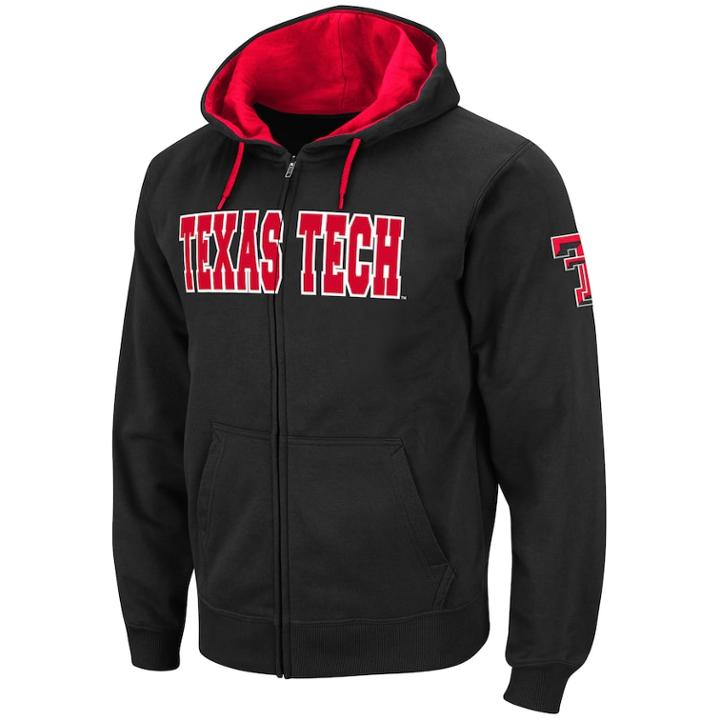 Men's Texas Tech Red Raiders Fleece Hoodie, Size: Xl, Oxford