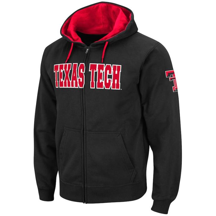 Men's Texas Tech Red Raiders Fleece Hoodie, Size: Xl, Oxford