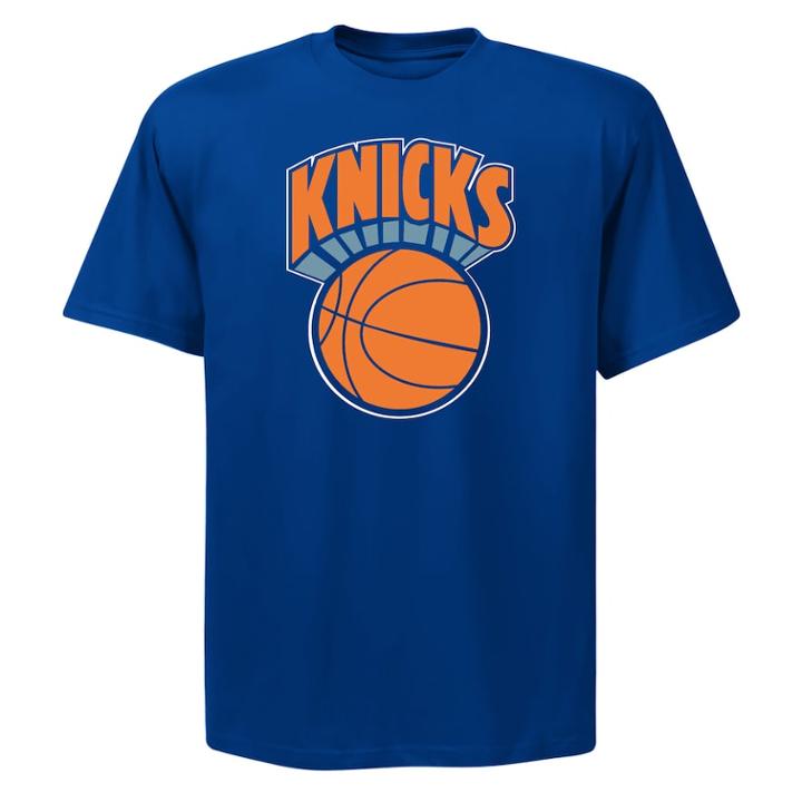 Big & Tall New York Knicks Logo Tee, Men's, Size: 3xlt, Blue