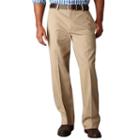 Big & Tall Dockers&reg; Easy Khaki D3classic-fit Flat-front Pants, Men's, Size: 46x34, Lt Beige