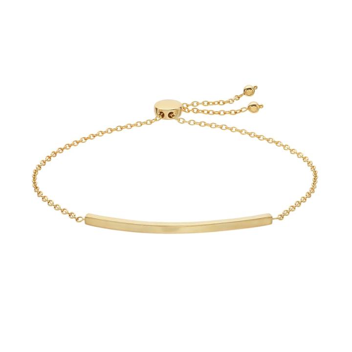 Sechic 14k Gold Adjustable Bar Bracelet, Women's, Yellow