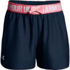 Girls 7-16 Under Armour Play Up Shorts, Size: Xl, Dark Blue