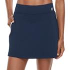 Women's Fila Sport&reg; Side Zipper Knit Skort, Size: Small, Dark Blue