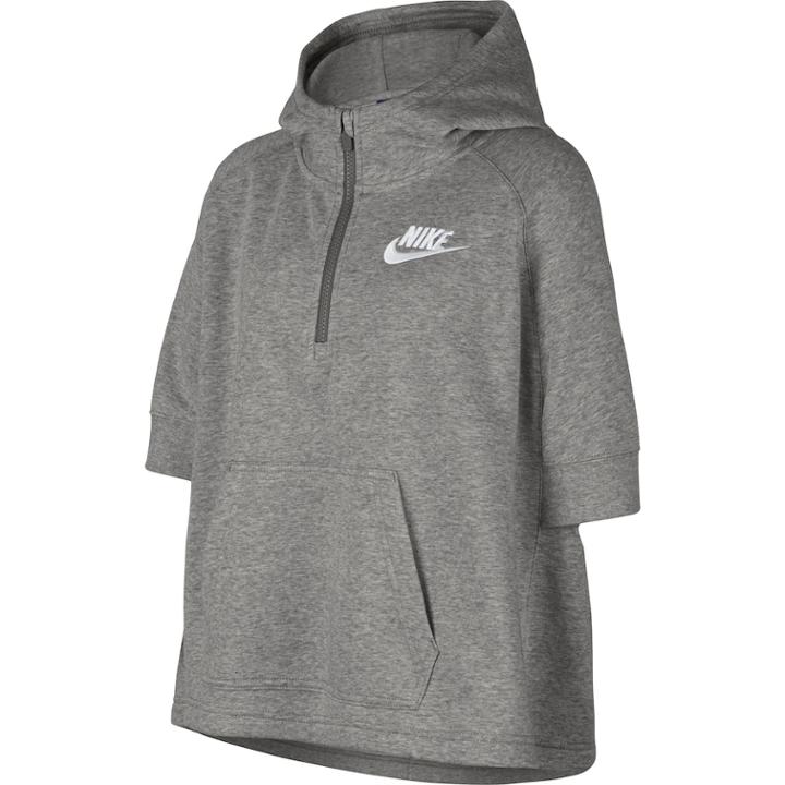 Girls 7-16 Nike Hooded Poncho, Size: Large, Grey