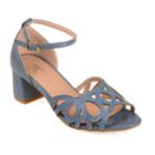 Journee Collection Ashby Women's High Heels, Size: Medium (6.5), Blue