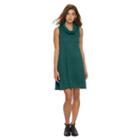 Juniors' Almost Famous Cowlneck Hatchi Swing Dress, Girl's, Size: Medium, Grey Other