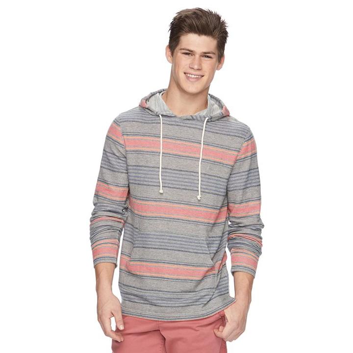Men's Urban Pipeline&reg; French Terry Pullover Hoodie, Size: Medium, Light Grey