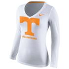 Women's Nike Tennessee Volunteers Wordmark Tee, Size: Medium, White