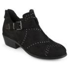 Journee Collection Kenadi Women's Ankle Boots, Size: Medium (7.5), Black