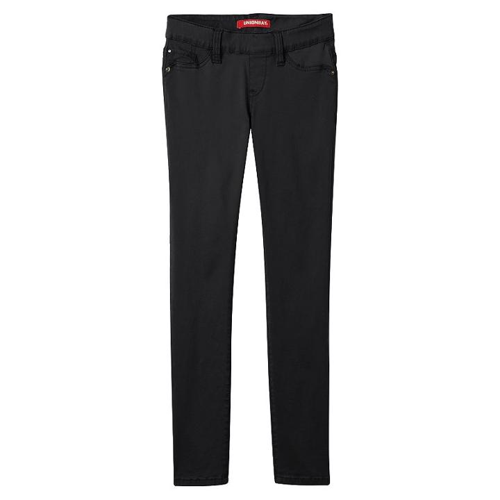 Girls 7-16 Unionbay Pull-on Jeggings, Girl's, Size: 10, Black