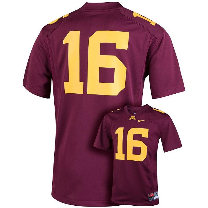 Boys 8-20 Nike Minnesota Golden Gophers Replica Football Jersey, Boy's, Size: S(8), Dark Red