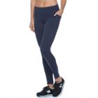Women's Tek Gear&reg; On The Go Jacquard Yoga Leggings, Size: Medium, Blue