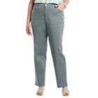 Plus Size Gloria Vanderbilt Amanda Classic Tapered Jeans, Women's, Size: 16 W, Green
