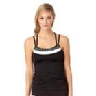 Women's Cole Of California D-cup Strappy Back Tankini Top, Size: Large, Oxford