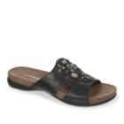 Naturalsoul By Naturalizer Amethyst Women's Slip-on Sandals, Size: Medium (7.5), Black