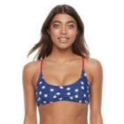 Mix And Match Stars & Stripes Bralette Swim Top, Girl's, Size: Xs, Ovrfl Oth