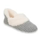 Women's Dearfoams Sweater Knit Slippers, Size: Xl, Grey Other