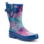 Western Chief Florentina Women's Waterproof Rain Boots, Size: 7, Blue