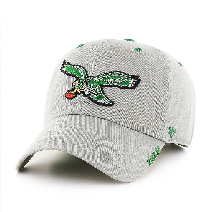 Adult '47 Brand Philadelphia Eagles Ice Adjustable Cap, Ovrfl Oth