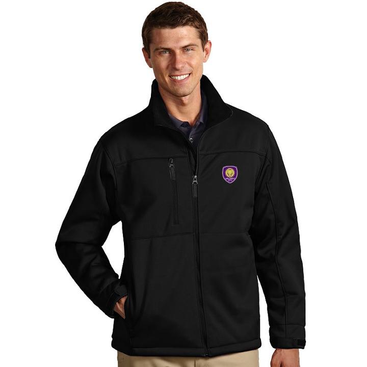 Men's Antigua Orlando City Sc Traverse Jacket, Size: Large, Black